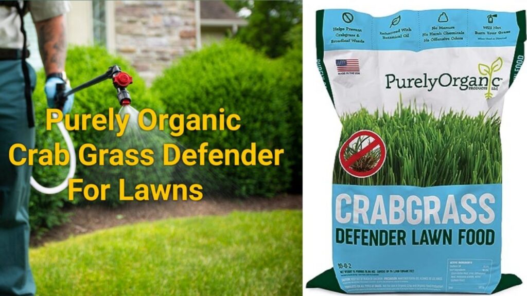 Purely Organic Crab Grass Killer For Lawns